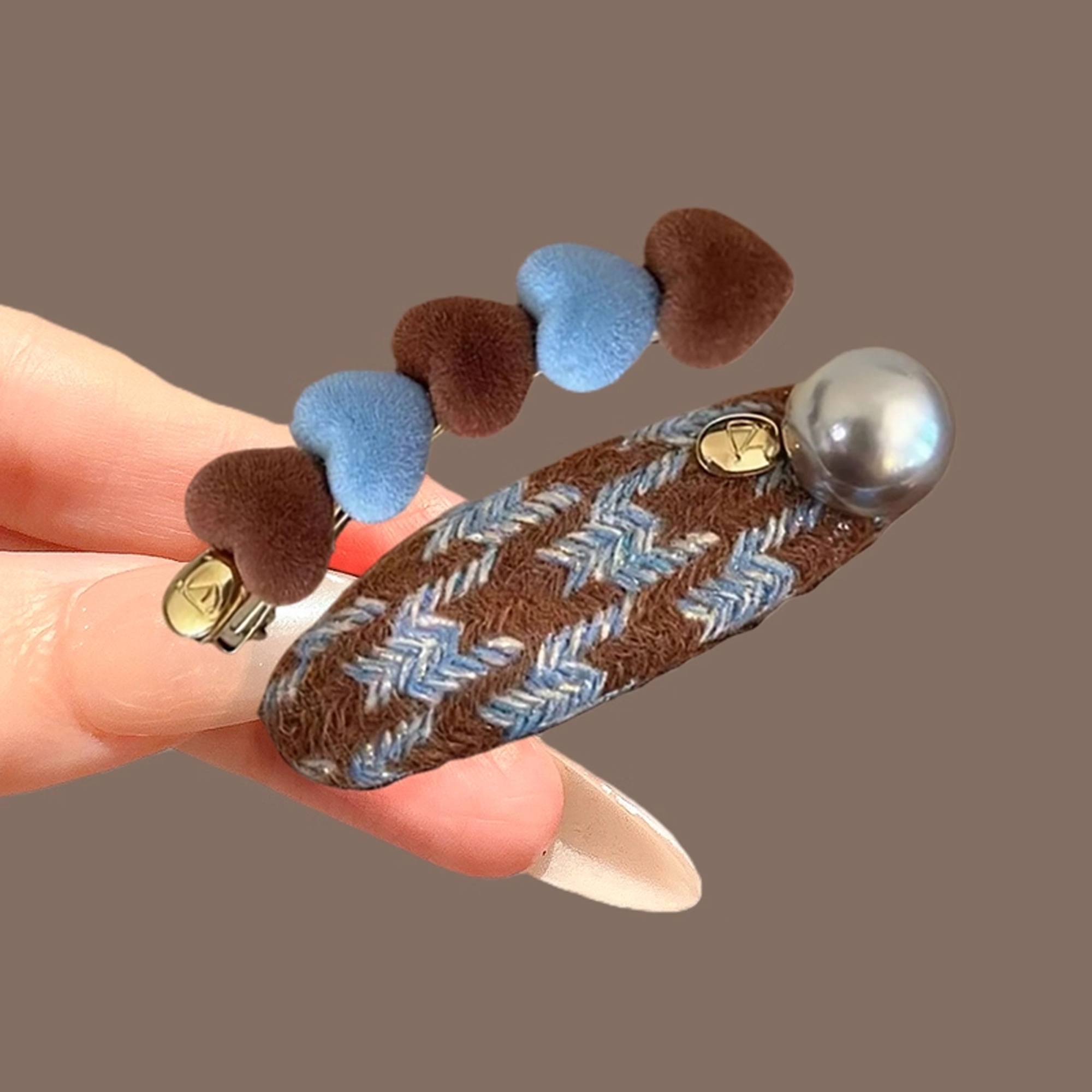 Artoo-Hair clips-Hair Clips for Women, Pearl Hair Claw Clip Strong Hold No Slip,Elegant Hair Barrette Accessories Birthday Thanksgiving Christmas Gift for Girl Styling Thick Thin(2 PCS) - Image 5